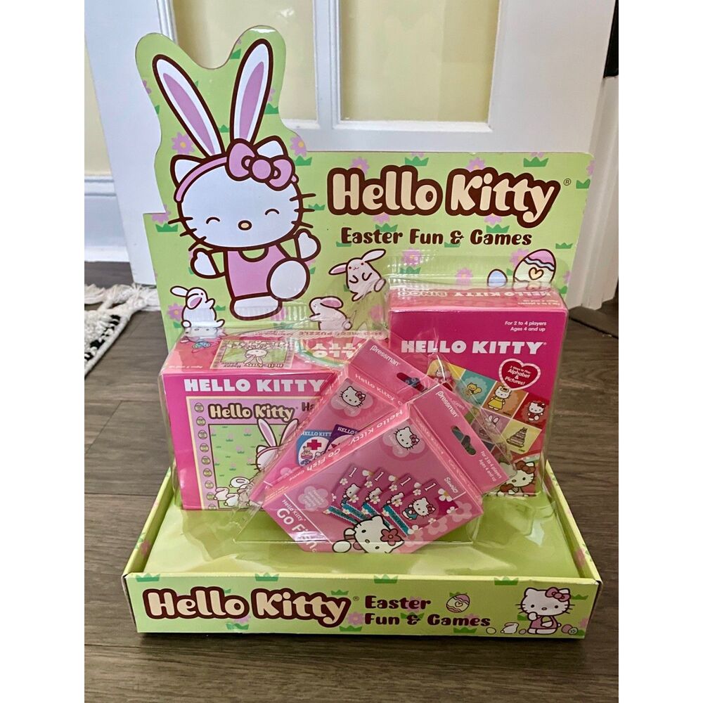 Hello Kitty Easter Basket Easter Gifts Toys Games Filler, New